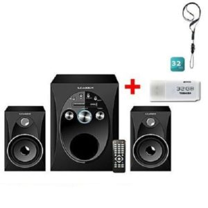 Home cinéma/ Woofer Leadder Sp-227 Bluetooth /Mp3 /Usb/Card - Clé USB -Noir