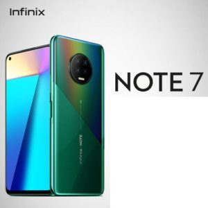 Infinix Note 7 (X690) - 2xSim - 6.95" HD- 4G - 16Mpx/48M+2M+2M- 64GB/4GB - VERT