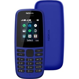 Nokia 105 - 1.77" - Dual Sim - Radio - Bleu