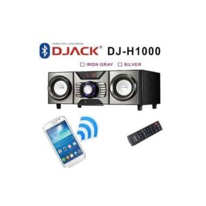 Djack Chaîne HI-FI - DJ-H1000 - Système - 3.1Ch - Bluetooth - Noir