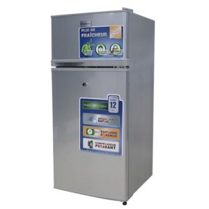 Nasco Réfrigérateur 2 Battants 95L - NASF2-120 - A - Gris - Garantie 12 Mois-