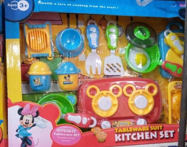 Kicthen Knife Kit CUISINE Maison Avec Accessoires Pour Enfant De 3 Ans Plus - Multicolores