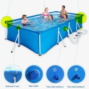 Piscine familiale bestway piscine pour enfants piscine grande taille - 3 mètres
