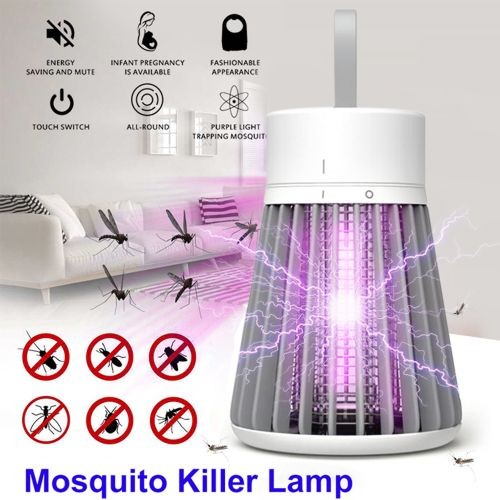 Lampe Anti-Moustiques Électrique, Répulsif Intelligent, Sans