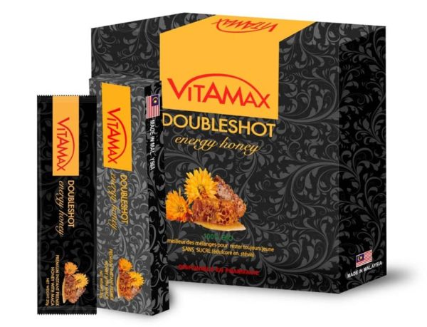 VitaMax Double Shot Endurance homme - Energie - Appétit sexuel - Aphrodisiaque