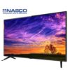 Nasco Slim TV LED 43"- analogique - Full HD - HDMI - USB - Noir - Garantie 12 Mois