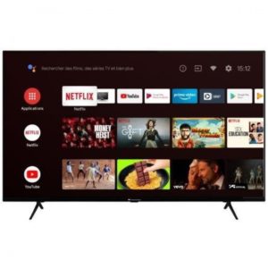 TCL Tv 50''- 4k Hdr - Uhd - Google Tv - Netflix-Youtub - Edgeless Design - Prime Video - Dolby Audio - 12 Mois de Garantie