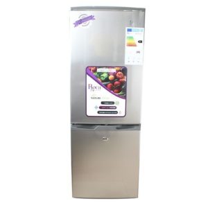 Roch Réfrigérateur Combiné RFR-235 - 136 Litres - A+ - Gris - Garantie 24 Mois
