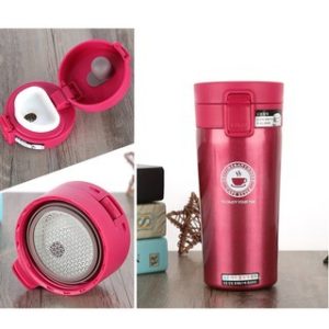 Tasse Thermos Isotherme - Café Style - Fusia