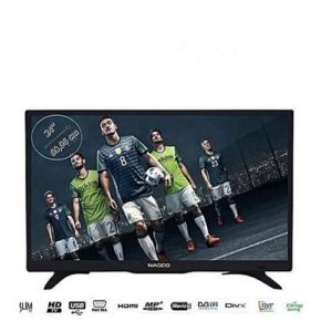 TV Led - 24 Pouces - Ultra Slim - Usb/Hdmi/VGA - Avec Décodeur Intégré - Noir