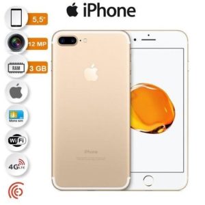 Apple IPhone 7 Plus - 5.5" - 4G - 3/32Go - 12Mpx - Or - Garantie 3 Mois