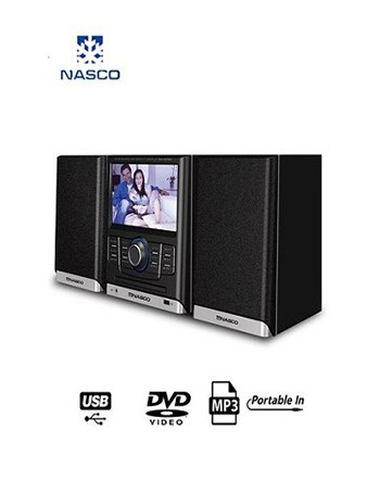 Micro HI FI S766 avec un ecran - dvd - CD - USB - Fm radio - Auxiliaire - DVD