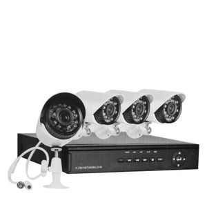 Kit 4 Camera Vidéo surveillance Wifi + Enregistreur