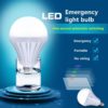 Ampoule De Secours LED - Rechargeable Et économique - Blanc