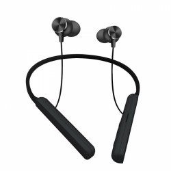 LMK Portable Stéréo Bluetooth Écouteurs Résistant à l'eau - Noir
