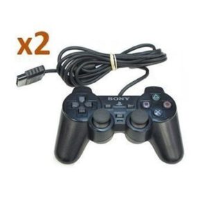SONY 2 Manettes Dualshock Ps2